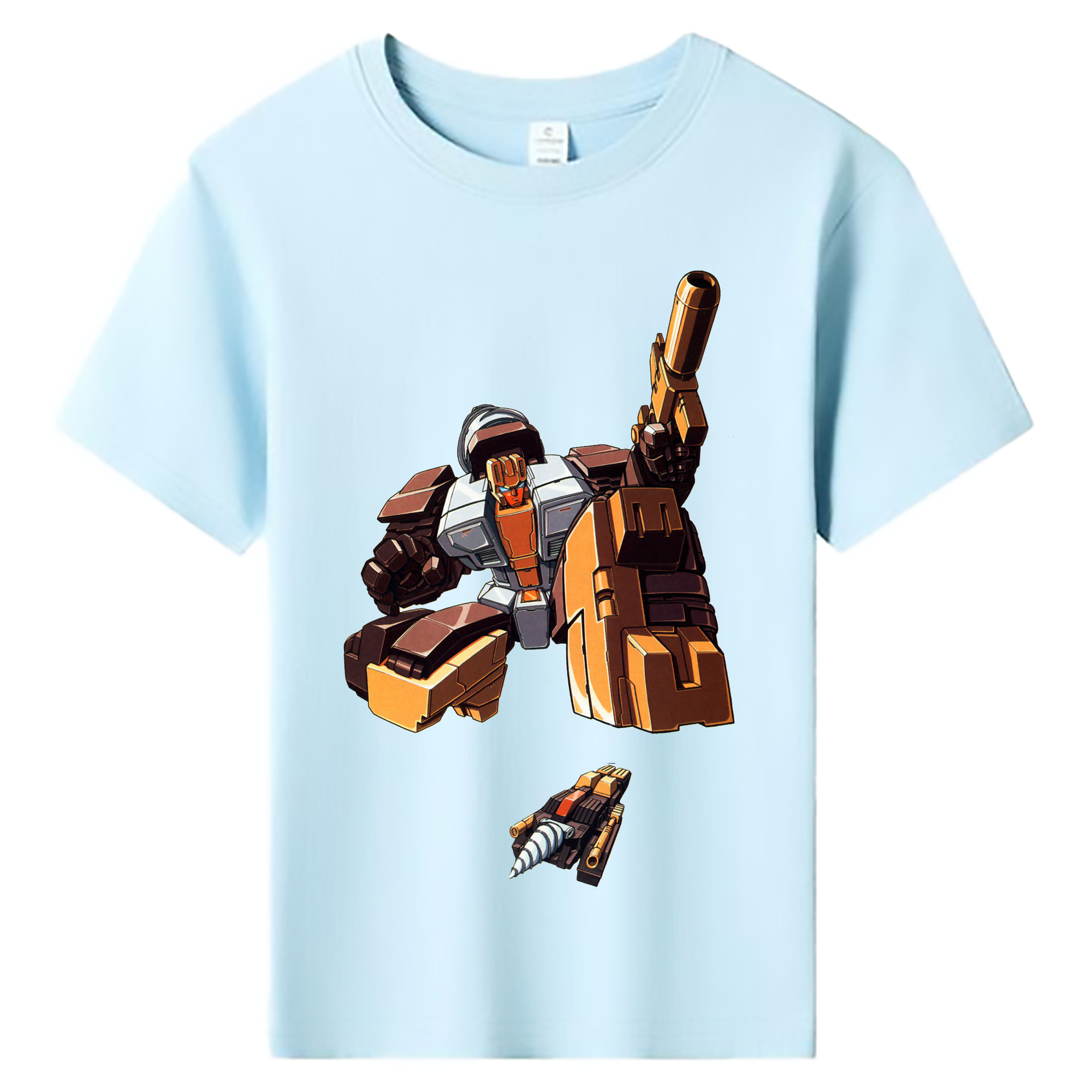 （画像用）  綿100％キッズTシャツ（フロントプリント）